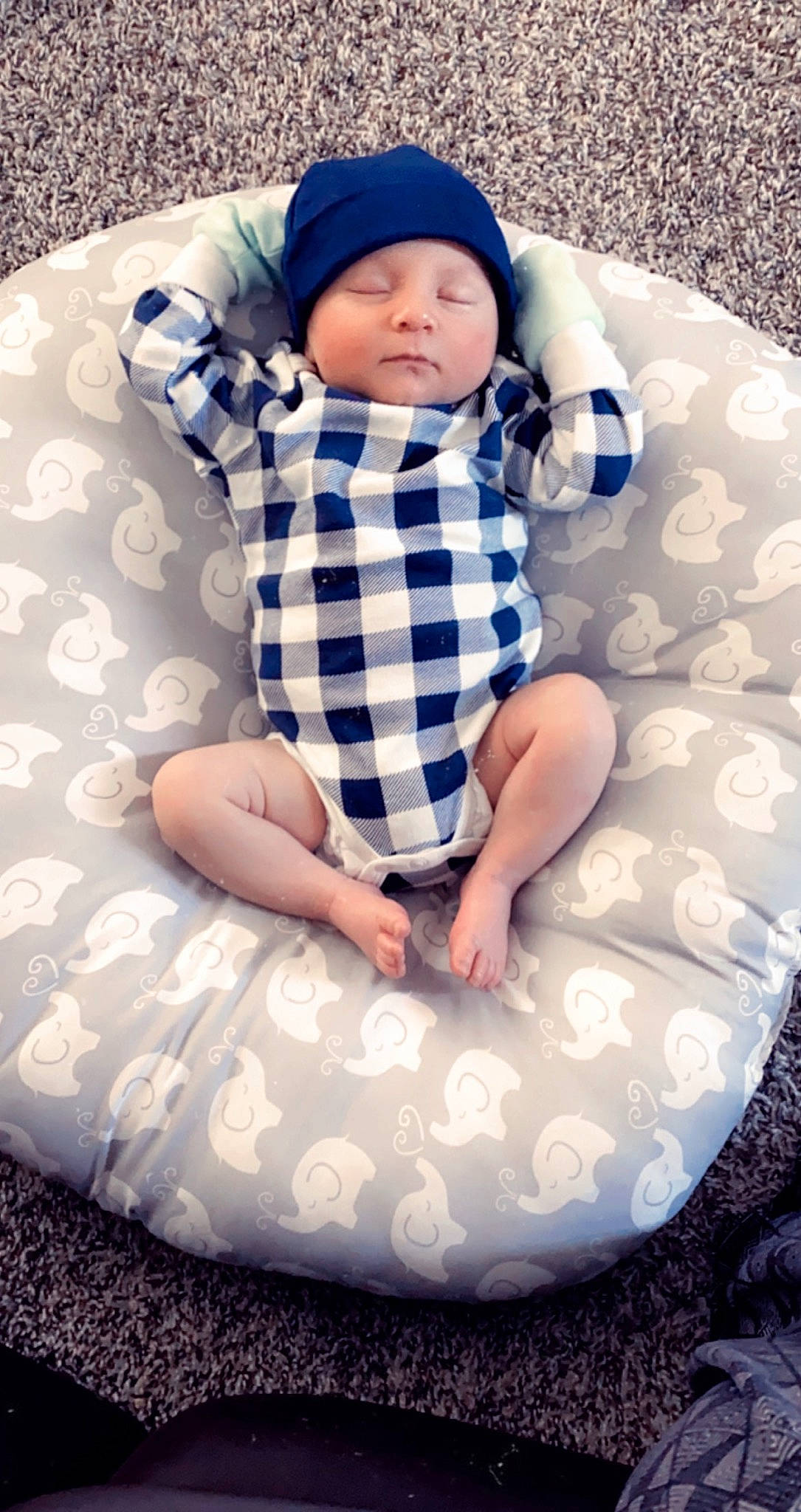 Link joined the competition — help win amazing prizes! baby, baby_sleeping, baby_toddler_clothing, child, cool, headgear, headwear, pattern, person, play, product, sitting, toddler