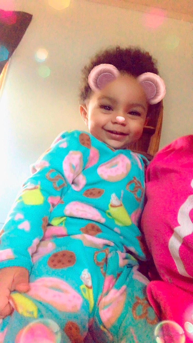 Tatyanna is registered to the contest to win money with this photo: cheek, child, joy, person, pink, skin, smile, textile, toddler