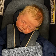 Roman joined the competition — help win amazing prizes! baby, sleeping, car_seat, blanket, child, infant, seatbelt, cozy, knitted, clothing, head, face, peaceful, young, portrait, indoors, safety, hair, resting, comfort