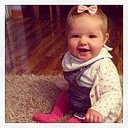 Evie Mae is registered to the contest to win money with this photo: