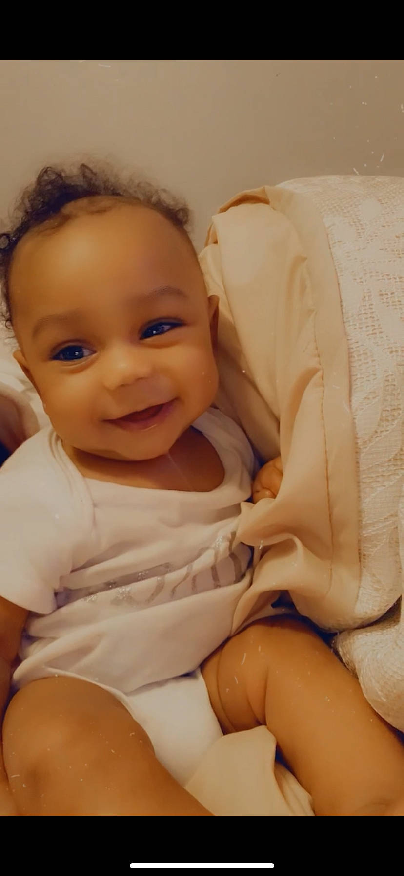 Kamari joined the competition — help win amazing prizes! baby, baby_toddler_clothing, cheek, chest, comfort, eye, gesture, hand, human_body, iris, joint, joy, knee, lip, mouth, neck, nose, person, skin, smile