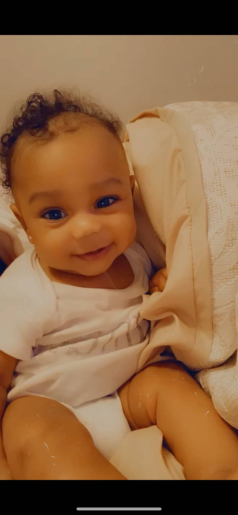 Kamari joined the competition — help win amazing prizes! baby, cheek, chin, comfort, eye, eyebrow, facial_expression, gesture, hand, head, human_body, iris, joy, lip, mouth, neck, nose, person, shoulder, skin