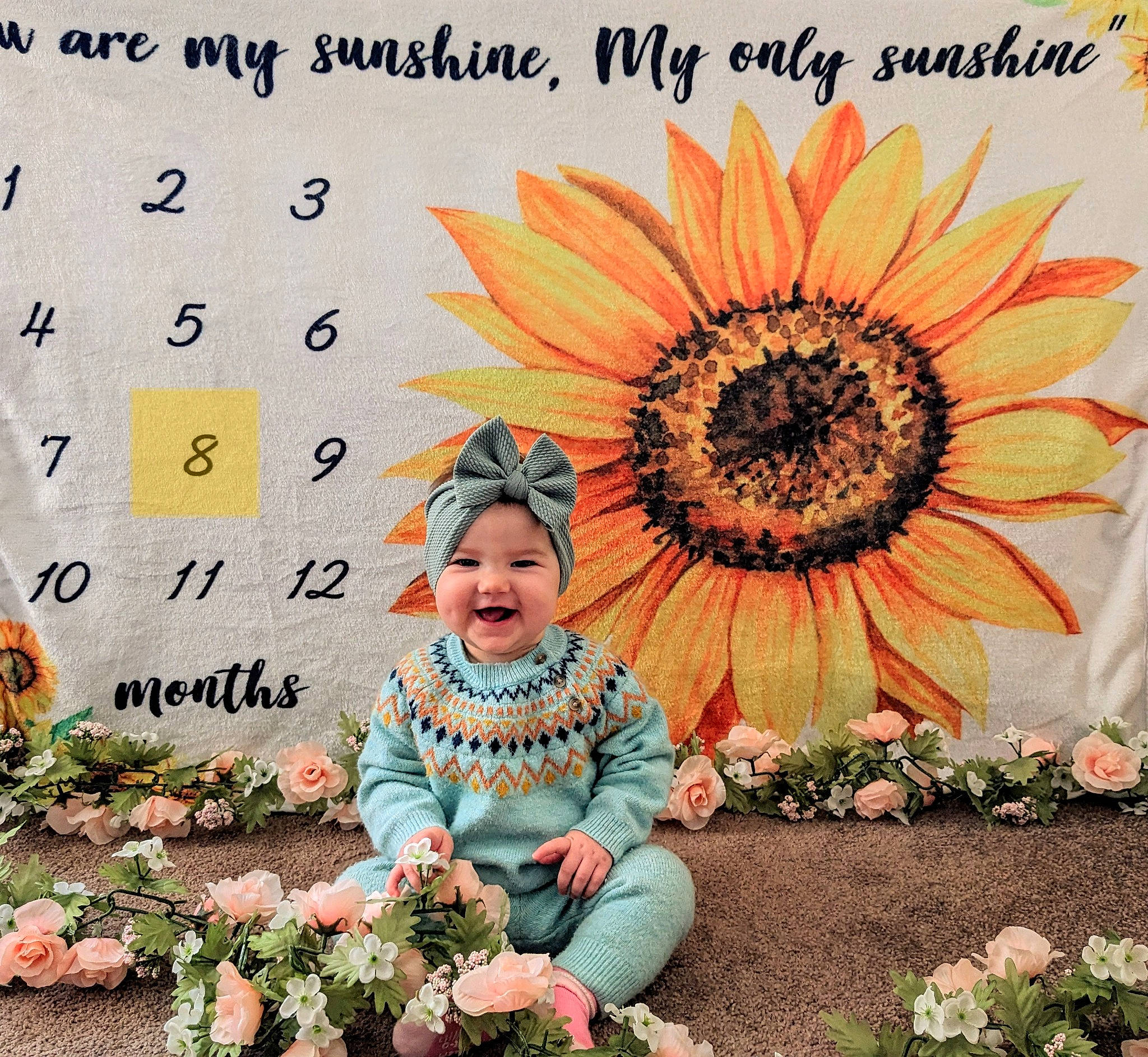 Nyx is registered to the contest to win money with this photo: adaptation, art, baby_toddler_clothing, cut_flowers, floral_design, flower, flower_arranging, flowering_plant, font, grass, greeting, happy, headwear, illustration, joy, pattern, people_in_nature, person, petal, plant