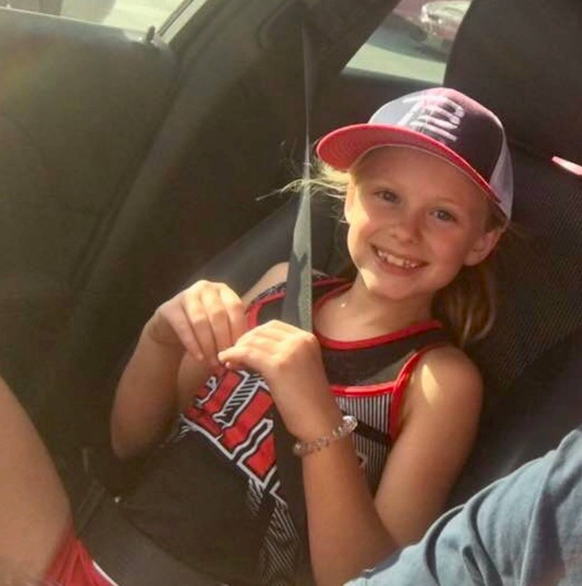 Kami joined the competition — help win amazing prizes! abdomen, arm, blond, child, cool, finger, fun, girl, hand, headgear, headwear, human_hair_color, joy, leg, mouth, muscle, person, product, selfie, smile