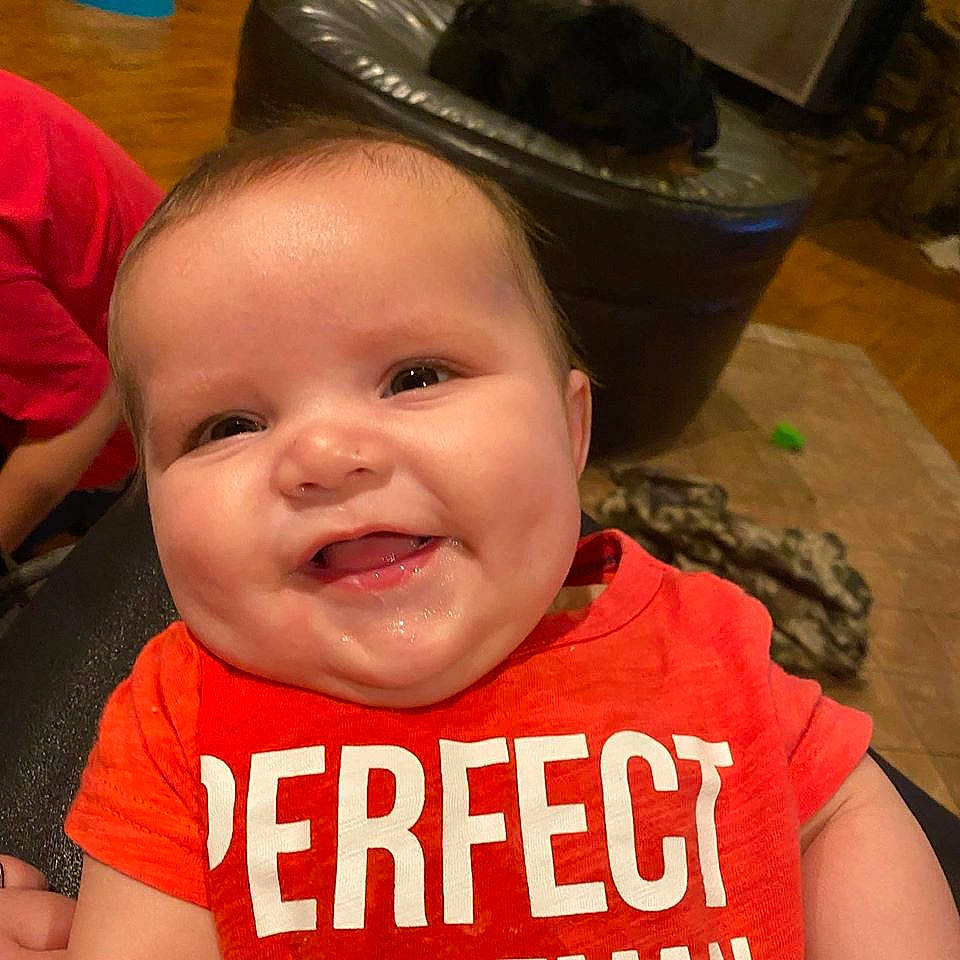 Jaxton joined the competition — help win amazing prizes! baby, cheek, child, chin, cool, face, facial_expression, forehead, fun, happy, head, joy, laugh, lip, mouth, nose, person, smile, toddler