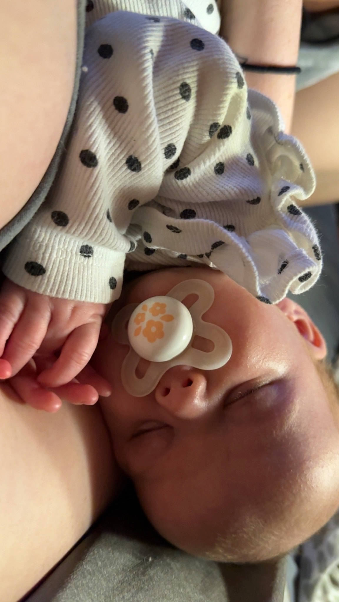 Oaklee joined the competition — help win amazing prizes! button, child, fashion_accessory, finger, gesture, hair_accessory, headgear, jewellery, mask, metal, musical_instrument, nail, pattern, peach, person, personal_protective_equipment, petal, selfie, sports_gear, thumb