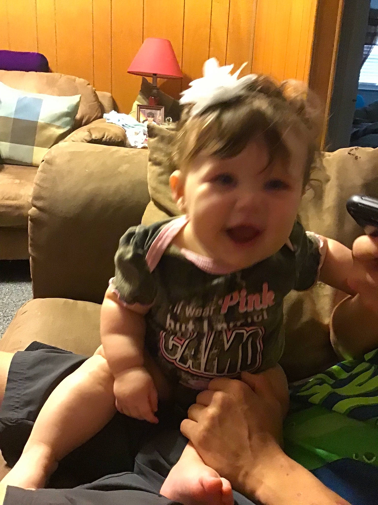 Caylee joined the competition — help win amazing prizes! arm, child, finger, hand, leg, person, sitting, thumb, toddler