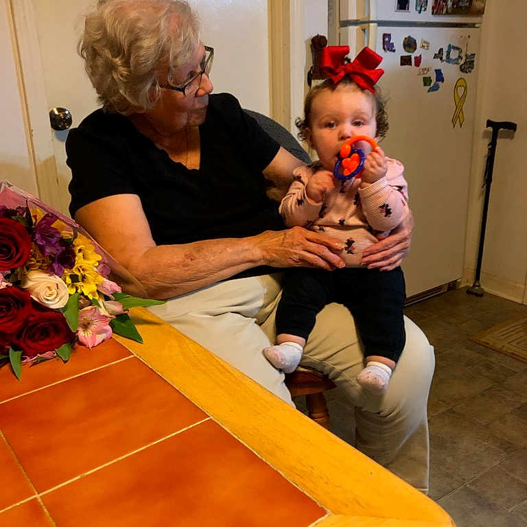 Caylee joined the competition — help win amazing prizes! child, grandparent, person, toddler