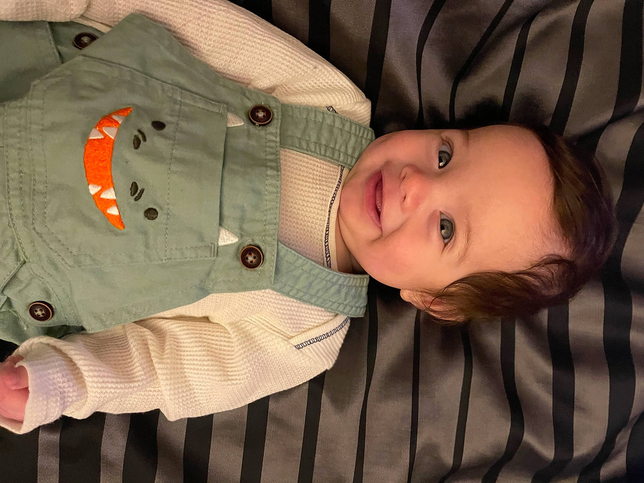 Braylin joined the competition — help win amazing prizes! baby, baby_products, baby_toddler_clothing, button, cheek, child, collar, comfort, dress_shirt, eyelash, joy, linens, pattern, person, skin, sleeve, toddler, wood