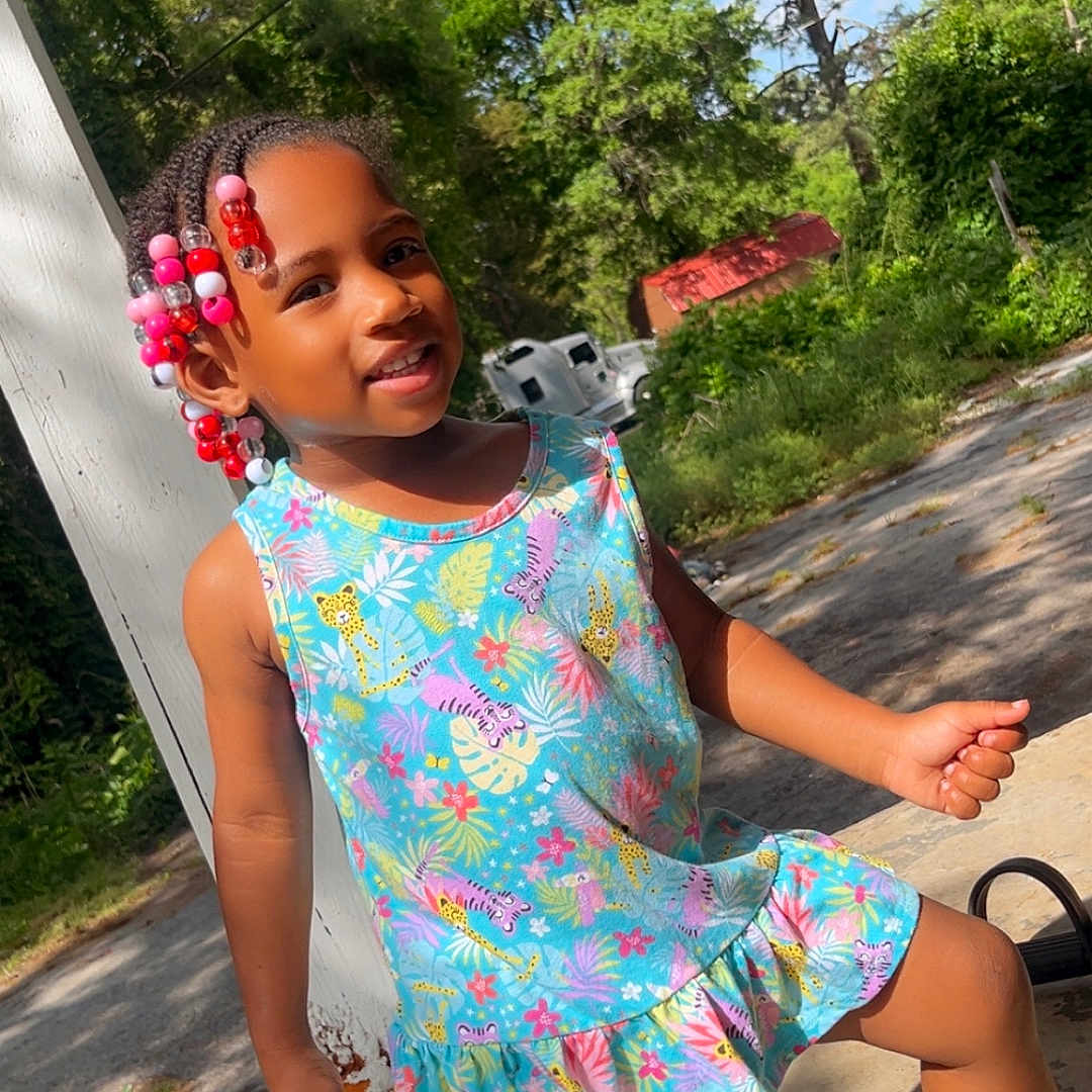 Loyalty joined the competition — help win amazing prizes! child, clothing, dress, face, female, footwear, girl, grass, head, nature, outdoors, park, person, photography, plant, portrait, sandal, summer, tree, vegetation