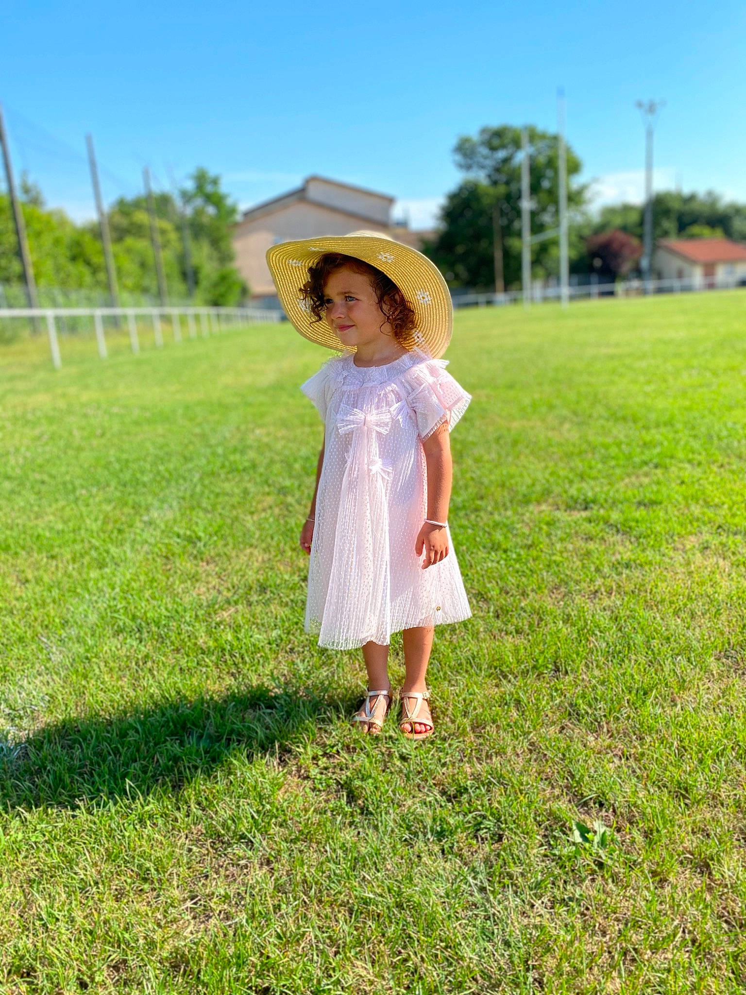 Swan a rejoint le concours — aidez-le/la à gagner de superbes lots ! day_dress, dress, fence, formal_wear, gown, grass, grass_family, grassland, happy, hat, headgear, joy, landscape, leisure, meadow, people_in_nature, person, plant, sky, summer