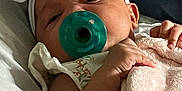 Na Mora joined the competition — help win amazing prizes! baby, pacifier, blanket, headband, bow, sleeping, infant, cozy, cute, child, soft, bed, comfort, pink, white, hand, face, clothing, rest, portrait
