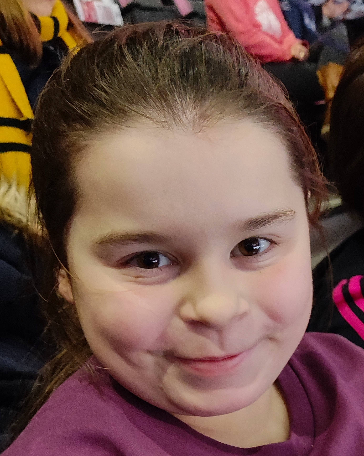 Sarah participe au concours pour gagner de l'argent avec cette photo : black_hair, cheek, child, chin, cool, ear, eyebrow, eyelash, forehead, fun, hairstyle, happy, iris, jaw, joy, lip, neck, nose, person, skin