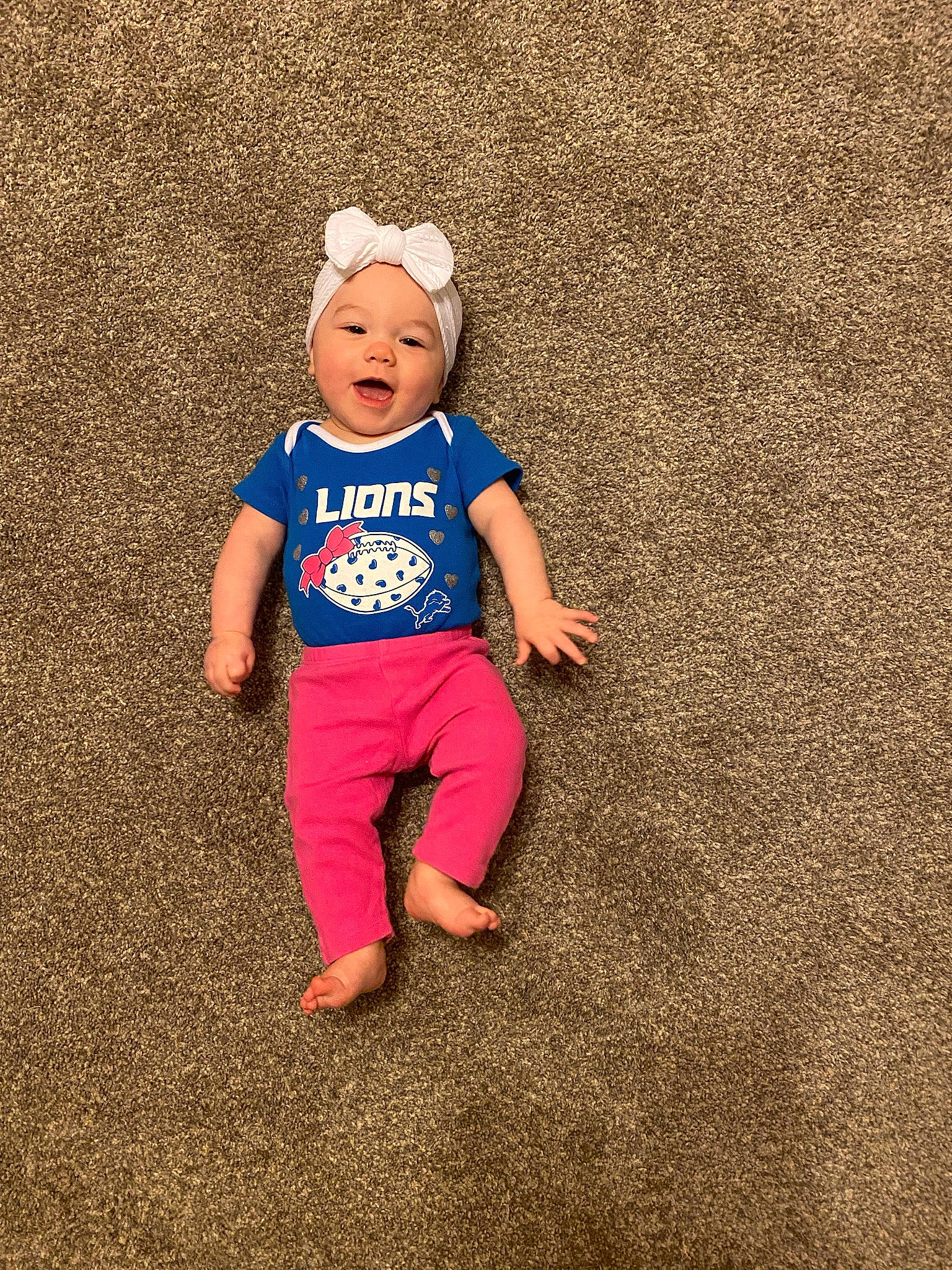 Jayda joined the competition — help win amazing prizes! baby, baby_toddler_clothing, ball, child, electric_blue, facial_expression, finger, flooring, fun, gesture, grass, happy, headwear, people_in_nature, person, play, recreation, sleeve, soil, t_shirt