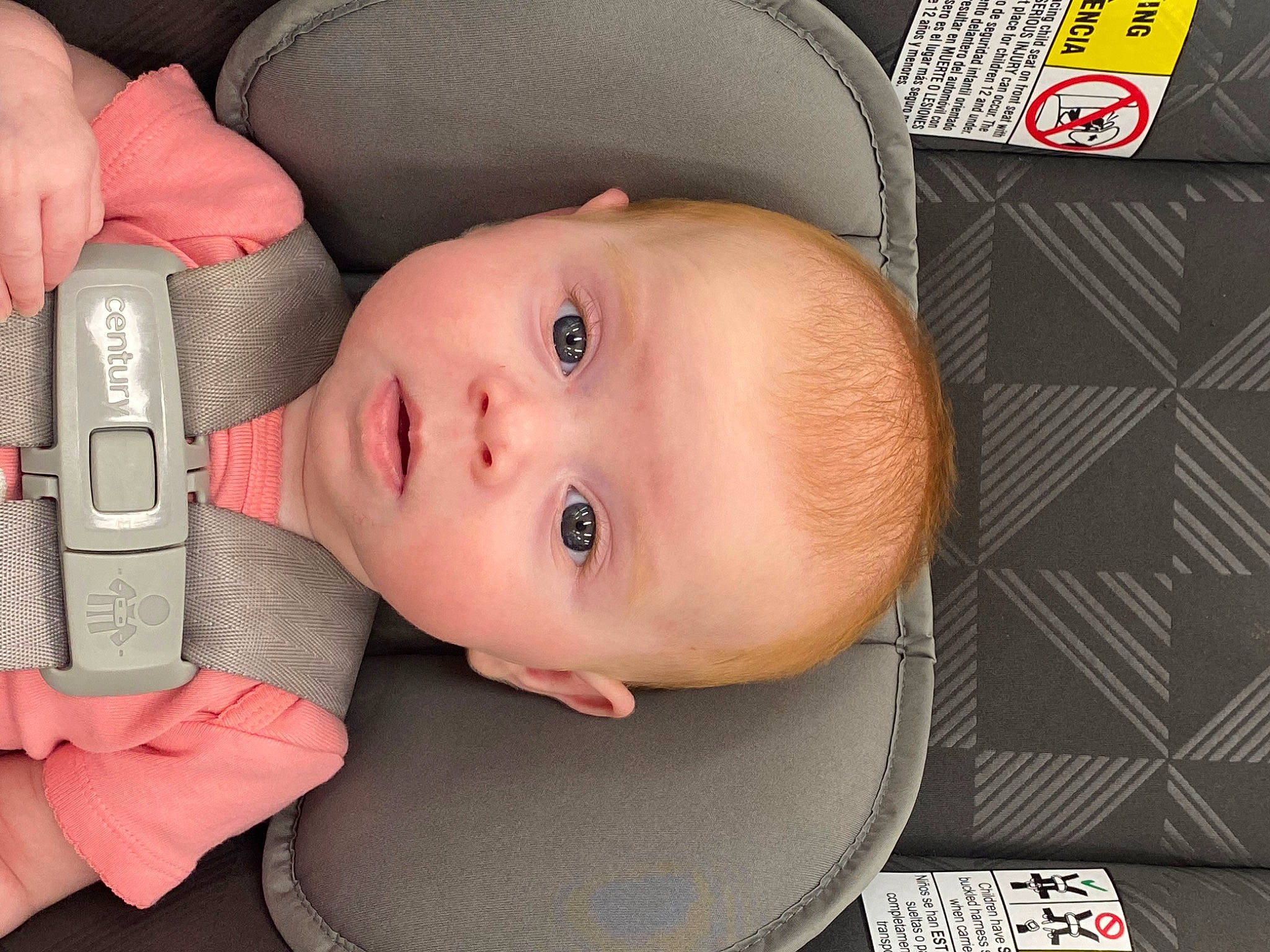 Kelly joined the competition — help win amazing prizes! audio_equipment, baby, baby_carriage, baby_products, baby_safety, baby_toddler_clothing, cheek, chest, child, comfort, eye, eyebrow, eyelash, finger, iris, lip, nail, nose, person, skin