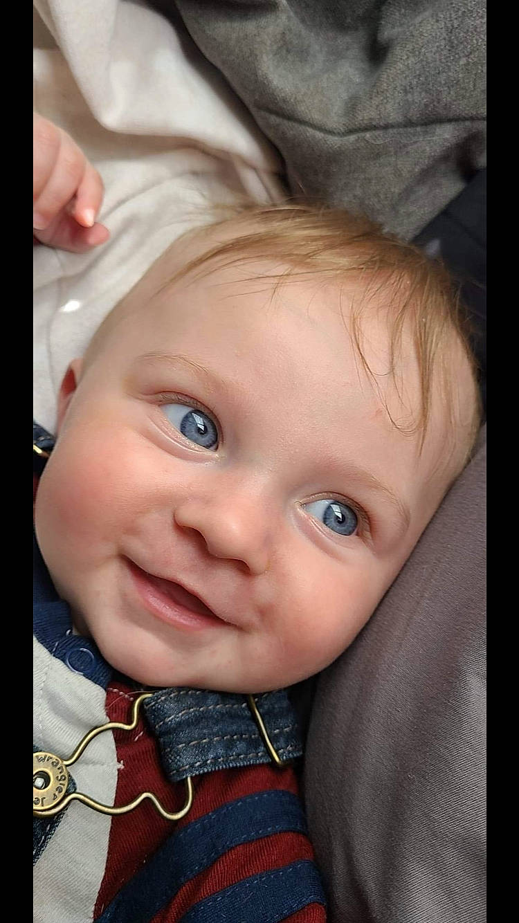 Waylon James joined the competition — help win amazing prizes! baby_toddler_clothing, bow_tie, cheek, dress_shirt, ear, eyebrow, eyelash, forehead, hair, happy, human_body, iris, lip, mouth, neck, nose, organ, person, skin, sleeve