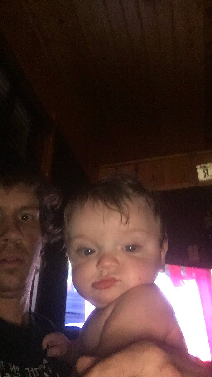 Gary is registered to the contest to win money with this photo: baby, cheek, child, chin, eye, eyebrow, face, forehead, fun, head, human, iris, mouth, nose, people, person, selfie, skin, sky, snapshot