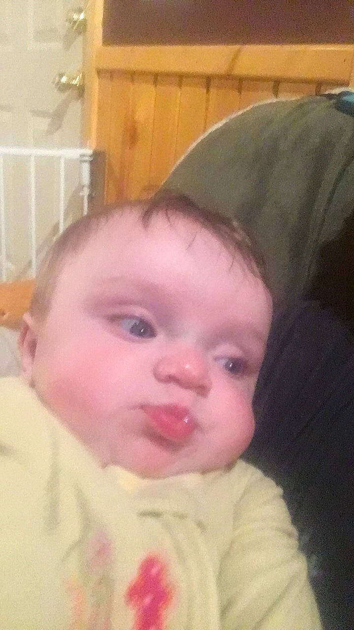 Gary joined the competition — help win amazing prizes! baby, cheek, child, chin, close_up, ear, eye, eyebrow, face, forehead, hair, head, iris, lip, mouth, neck, nose, person, pink, skin