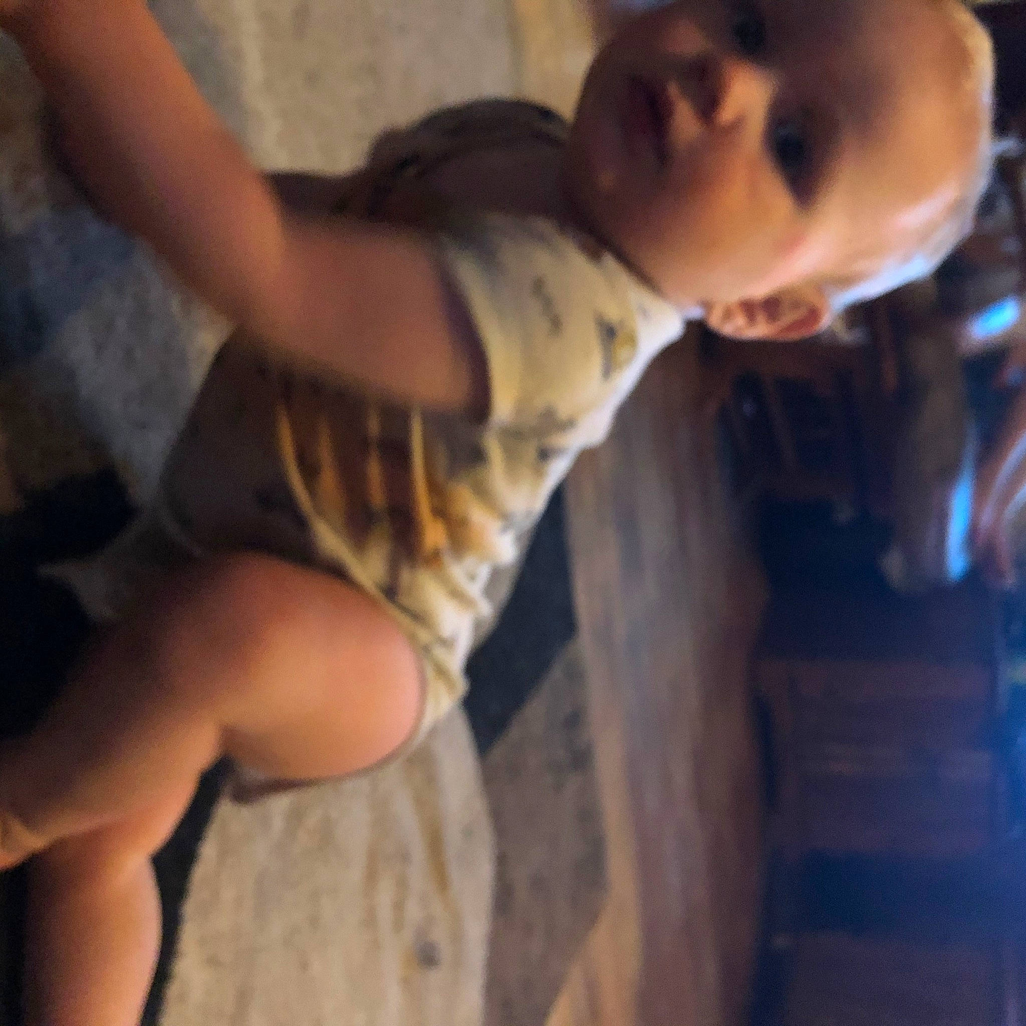 Grayson joined the competition — help win amazing prizes! arm, child, elbow, fun, hand, muscle, neck, person