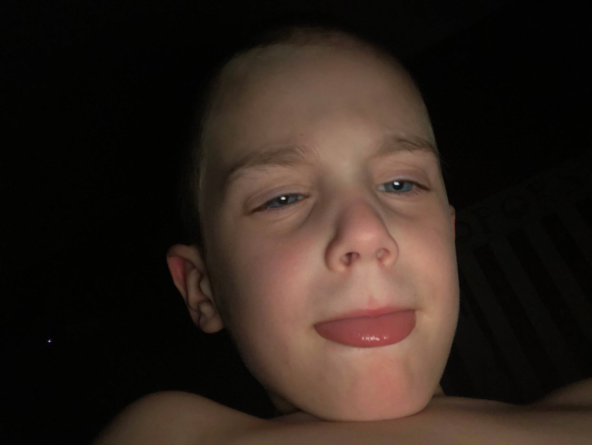 Konnor joined the competition — help win amazing prizes! beauty, cheek, child, chin, close_up, ear, eye, eyebrow, face, facial_expression, forehead, head, human, jaw, lip, mouth, nose, organ, person, skin