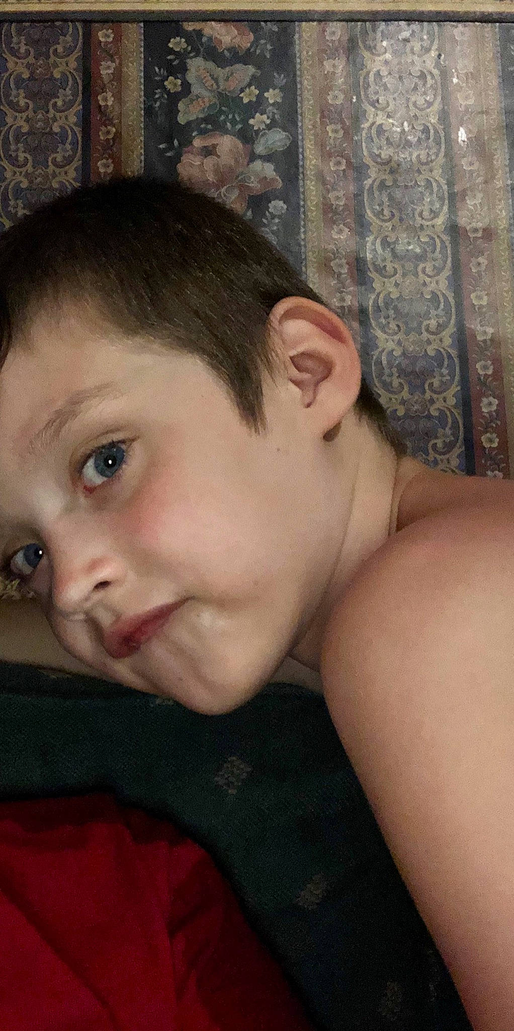 Brantley Johnson joined the competition — help win amazing prizes! black_hair, cheek, chest, child, chin, close_up, ear, eye, eyebrow, face, forehead, head, jaw, lip, mouth, muscle, neck, nose, organ, person