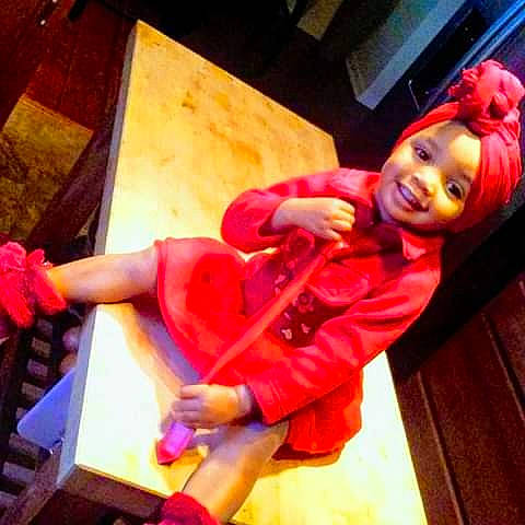 Heaven joined the competition — help win amazing prizes! animation, child, child_model, cool, costume, joy, magenta, performance, person, pink, play, red, smile, style