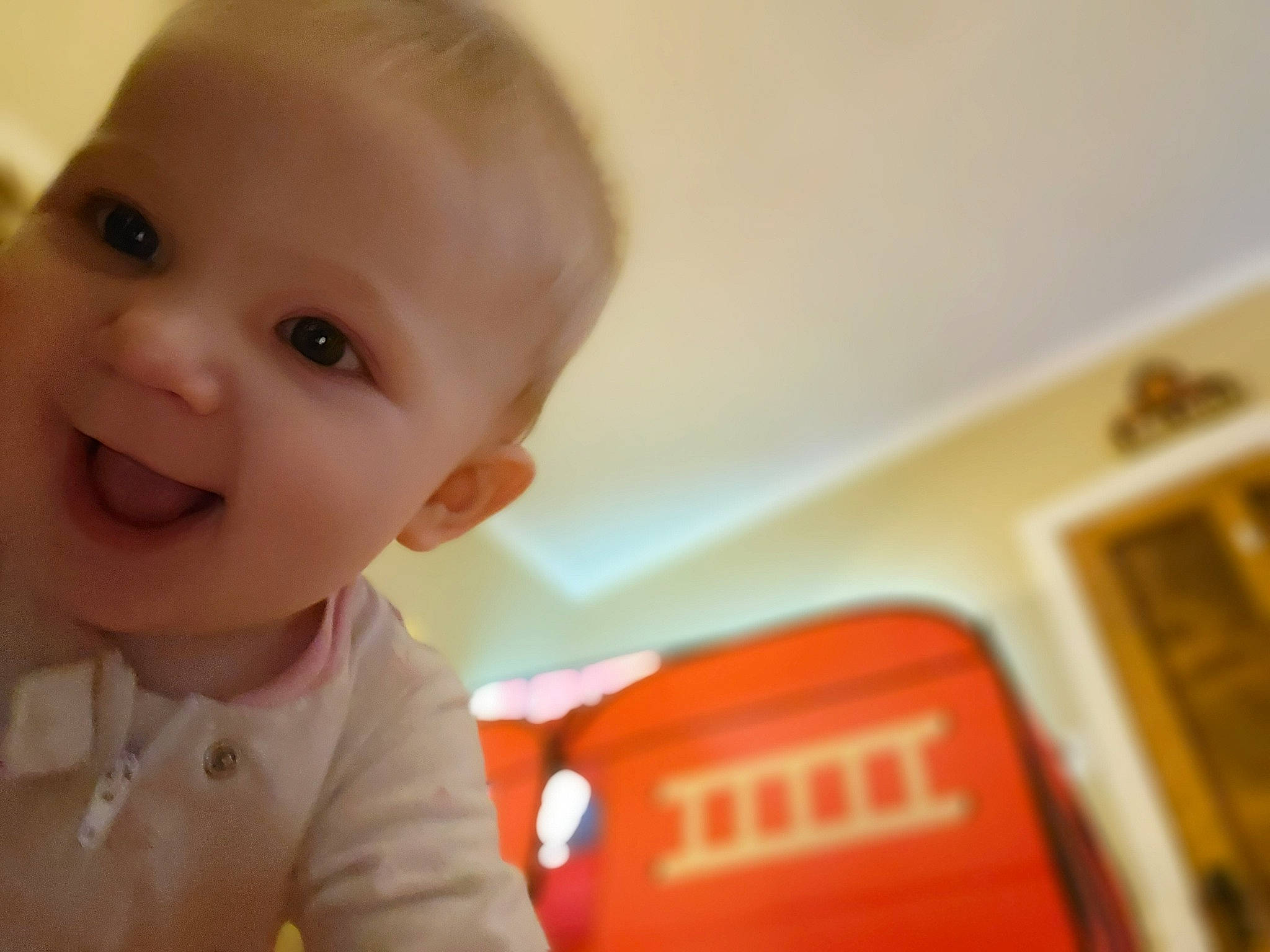 Lochlan joined the competition — help win amazing prizes! baby, baby_playing_with_toys, baby_products, baby_toddler_clothing, cheek, child, door, eyelash, flooring, fun, happy, iris, laugh, nose, person, picture_frame, room, sitting, skin, smile
