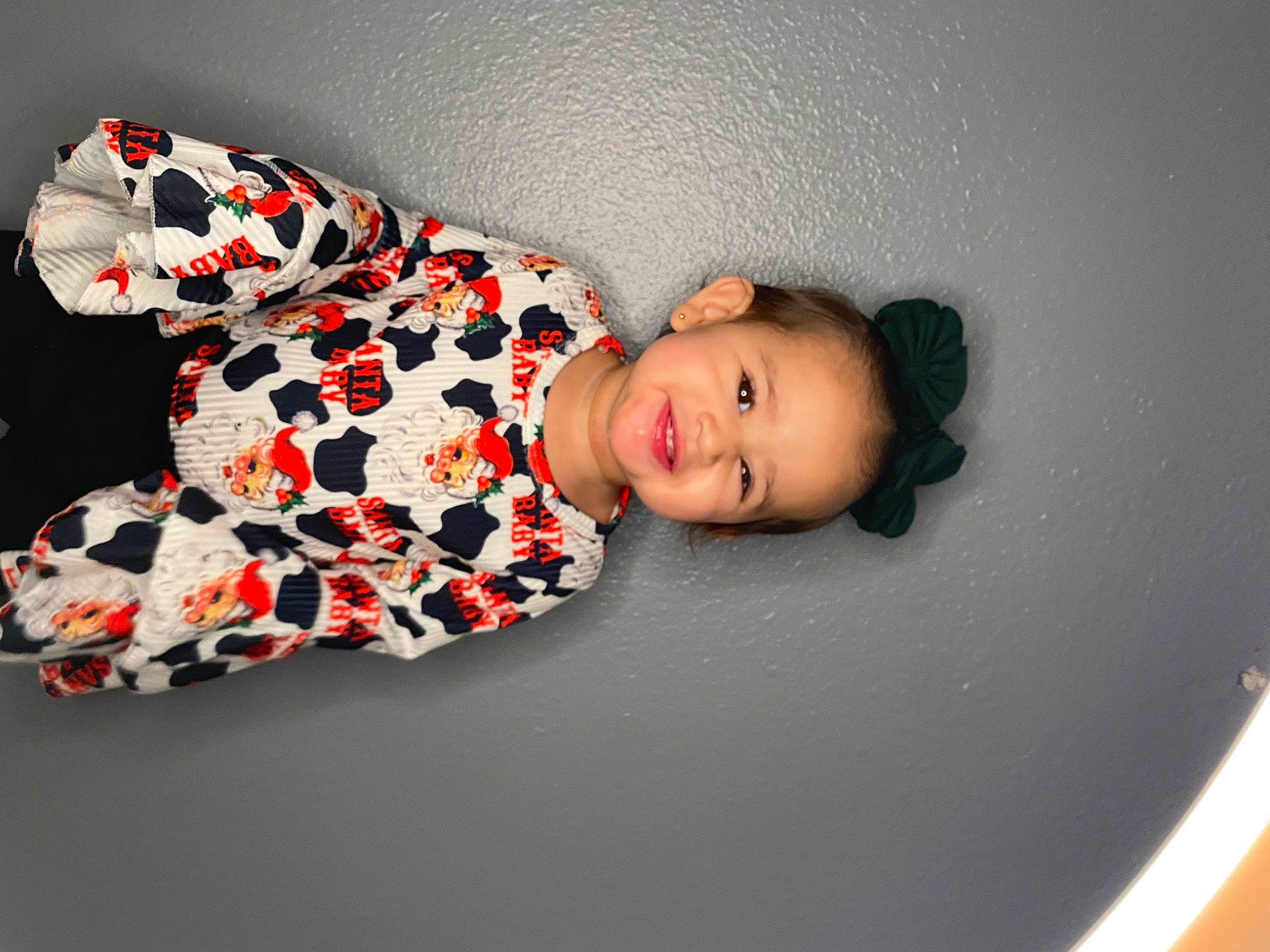 Madelyn joined the competition — help win amazing prizes! baby_toddler_clothing, carmine, child, elbow, fashion_design, flash_photography, flooring, headgear, joy, linens, pattern, person, room, sleeve, smile, t_shirt, toddler
