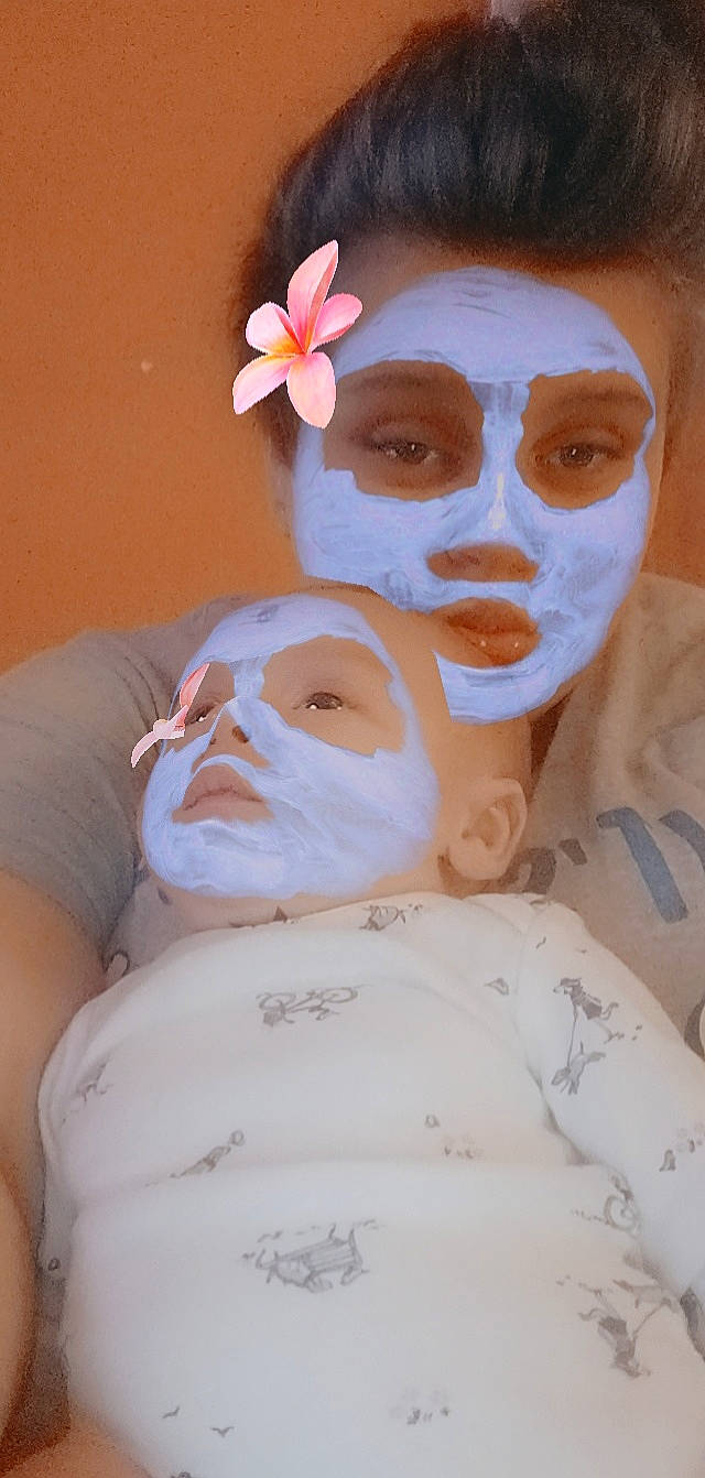 Lavannah joined the competition — help win amazing prizes! art, chest, child, eyelash, flower, headgear, health_care, jaw, linens, medical, medical_procedure, mouth, neck, paint, peach, person, petal, service, skin, textile