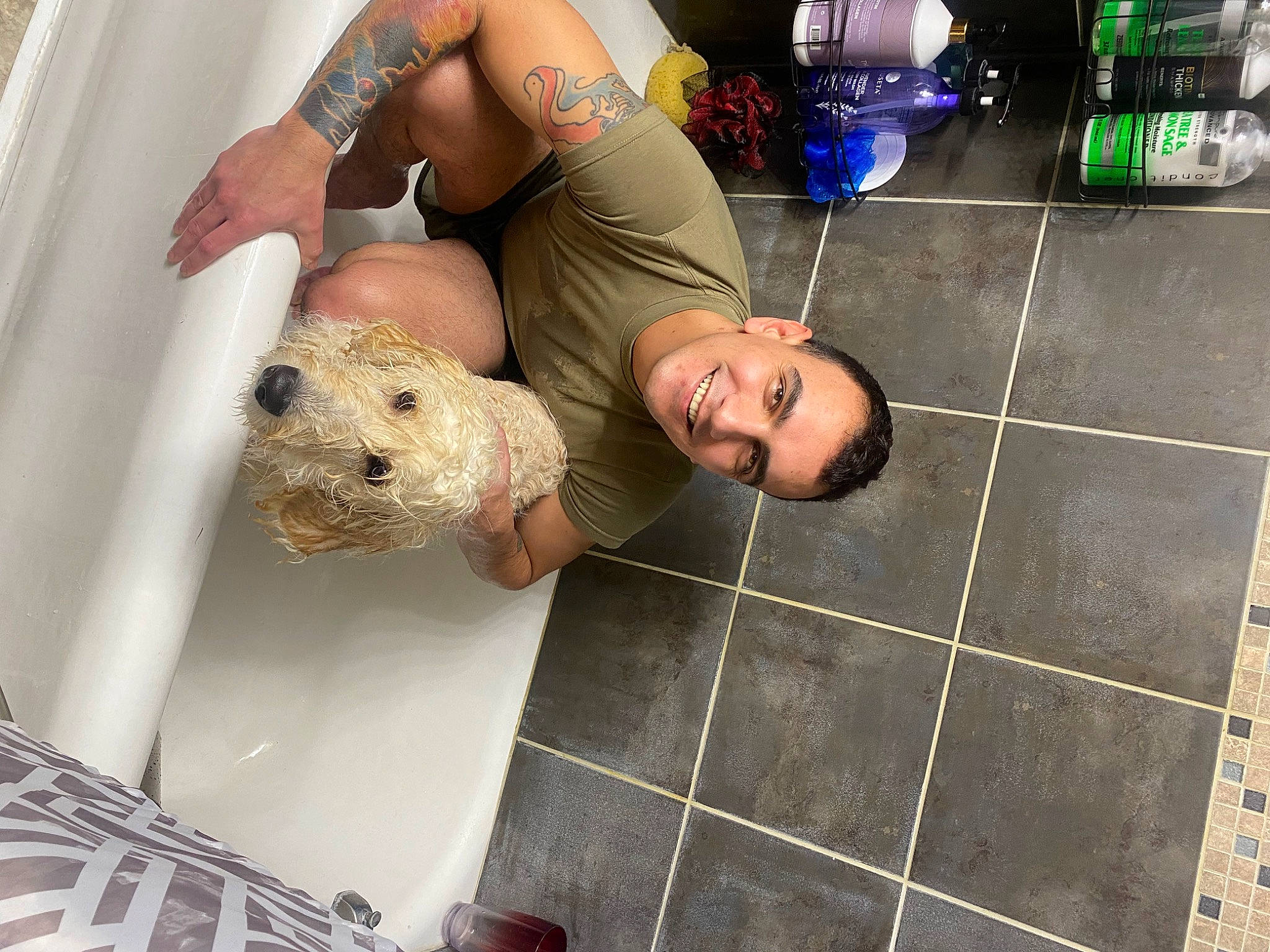 Maliko joined the competition — help win amazing prizes! abdomen, barechested, chest, child, companion_dog, eyewear, flesh, flooring, fun, fur, happy, pattern, room, selfie, sitting, smile, stuffed_toy, teddy_bear, thigh, toy