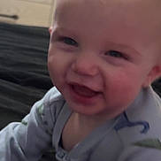 Dominic joined the competition — help win amazing prizes! baby, baby_clothes, child, closeup, cute, dresser, expression, face, furniture, happy, head, indoor, infant, pajamas, person, portrait, room, skin, smiling, young_child