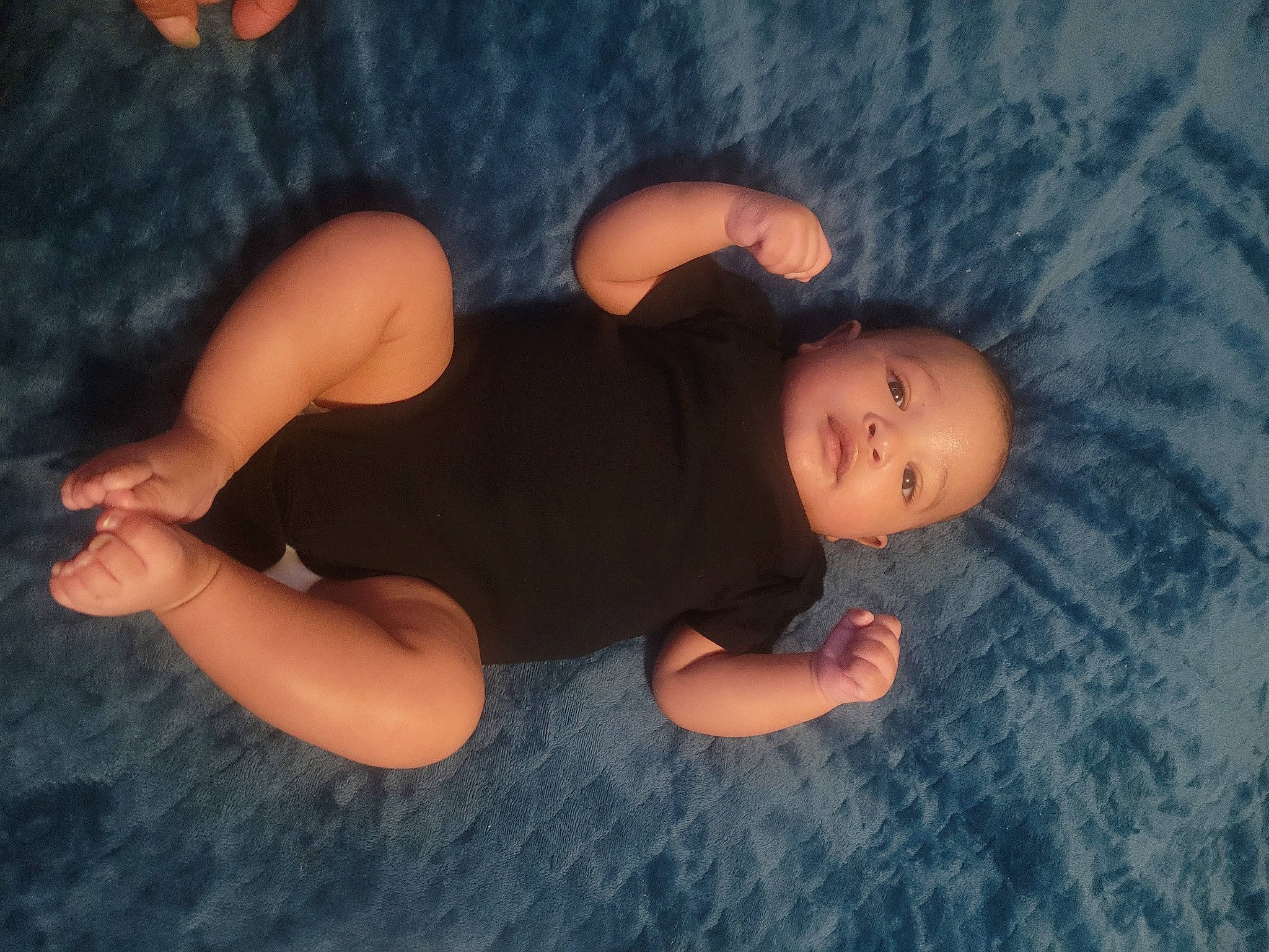 Ja'Carri joined the competition — help win amazing prizes! baby_toddler_clothing, barefoot, comfort, elbow, finger, flash_photography, floor, flooring, fun, gesture, hand, human_body, human_leg, joint, knee, leg, mouth, person, thigh, toddler