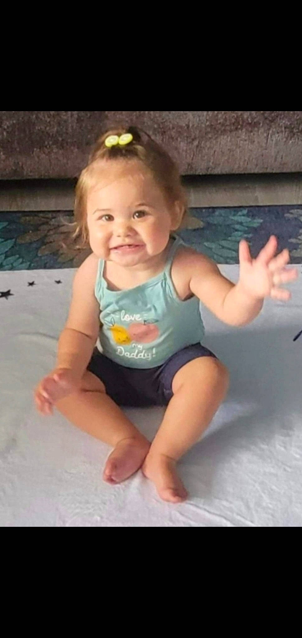 Eviana joined the competition — help win amazing prizes! arm, baby, baby_toddler_clothing, barefoot, cheek, child, finger, flash_photography, fun, grass, happy, human_body, joy, leisure, person, pink, product, skin, sleeve, smile