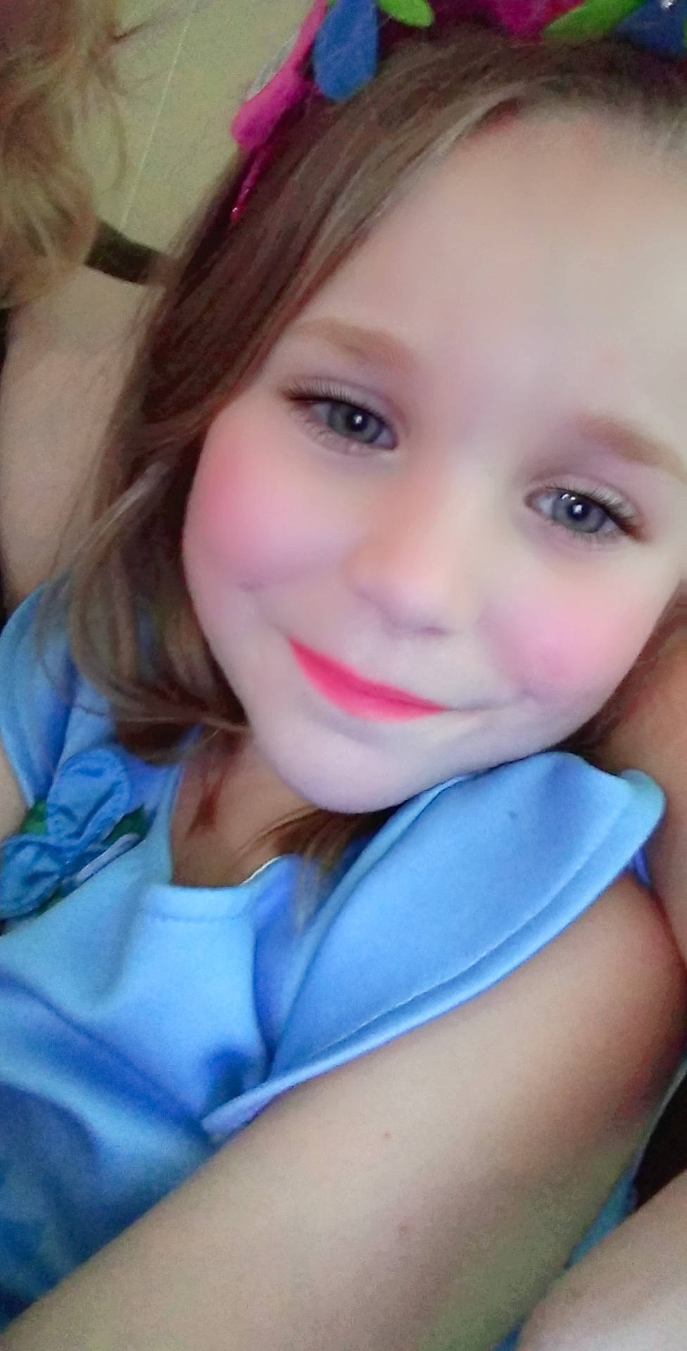 Makenna is registered to the contest to win money with this photo: beauty, blond, brown_hair, cheek, child, child_model, chin, close_up, eye, eyebrow, face, hair, iris, joy, lip, mouth, nose, person, selfie, skin