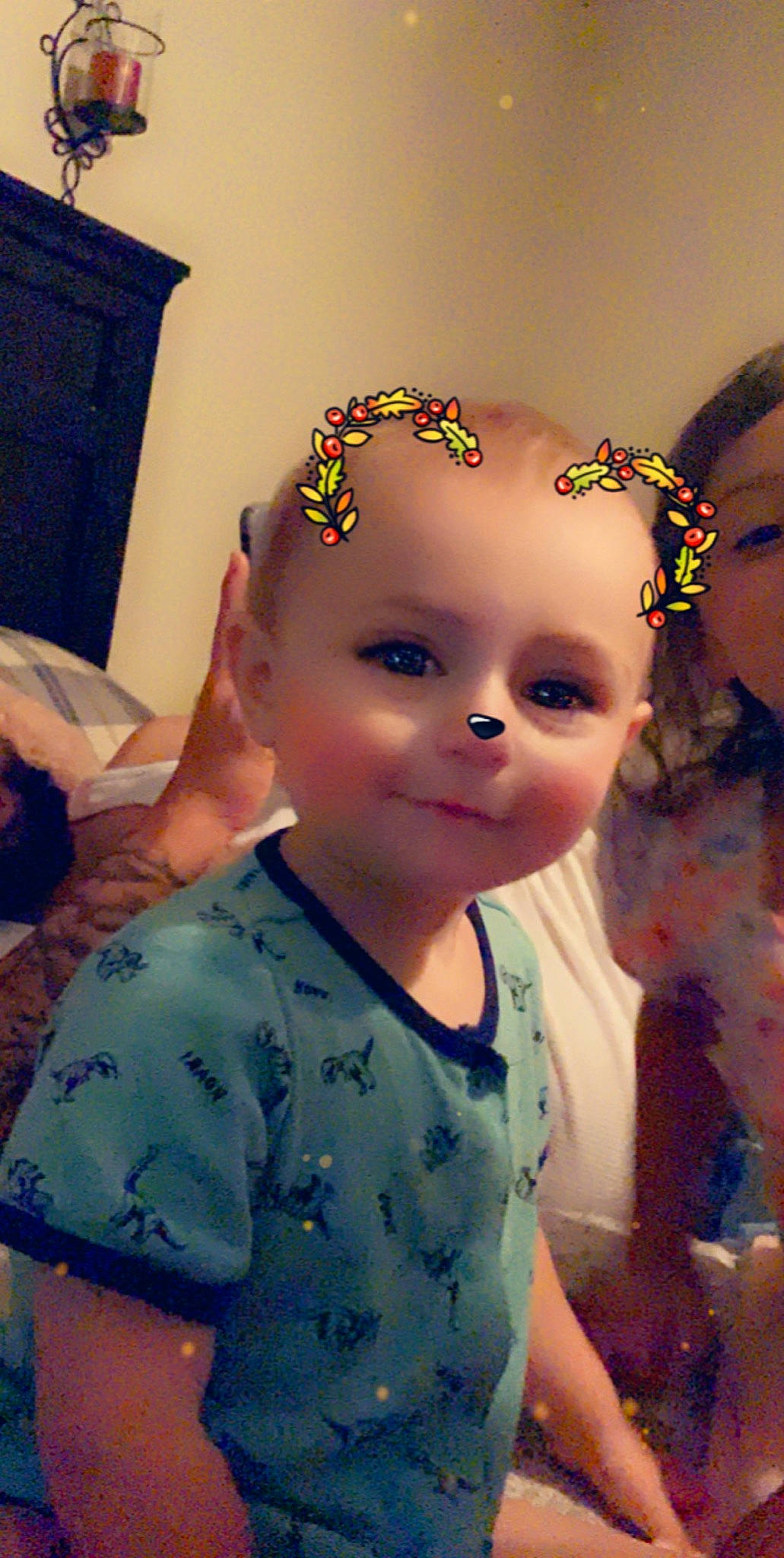 Gavin joined the competition — help win amazing prizes! baby, cheek, child, fashion_accessory, forehead, hair_accessory, headband, headgear, headpiece, person, toddler