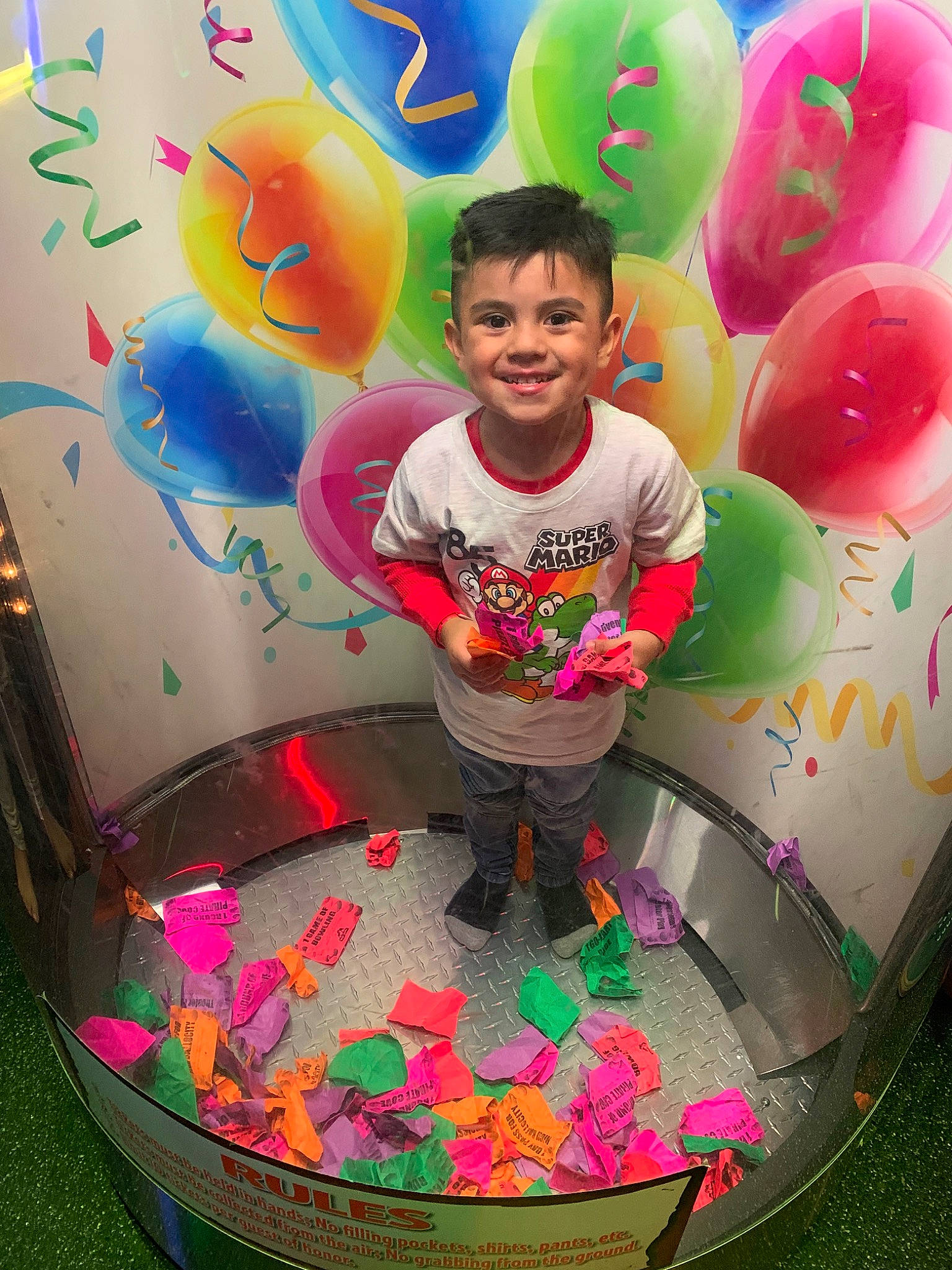 Leonardo is registered to the contest to win money with this photo: child, fun, happy, joy, leisure, party_supply, person, pink, play, toddler, world