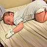 Raeshayn joined the competition — help win amazing prizes! baby, sleeping, bed, mitten, diaper, infant, cute, cozy, indoor, child, soft_lighting, peaceful, clothing, resting, portrait, newborn, blanket, pillow, nursery, toddler