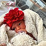 Aymee joined the competition — help win amazing prizes! newborn, baby, blanket, pacifier, headband, flower, hospital, bassinet, infant, wrapped, cozy, cute, soft, sleepy, child, person, closeup, indoors, warm, resting