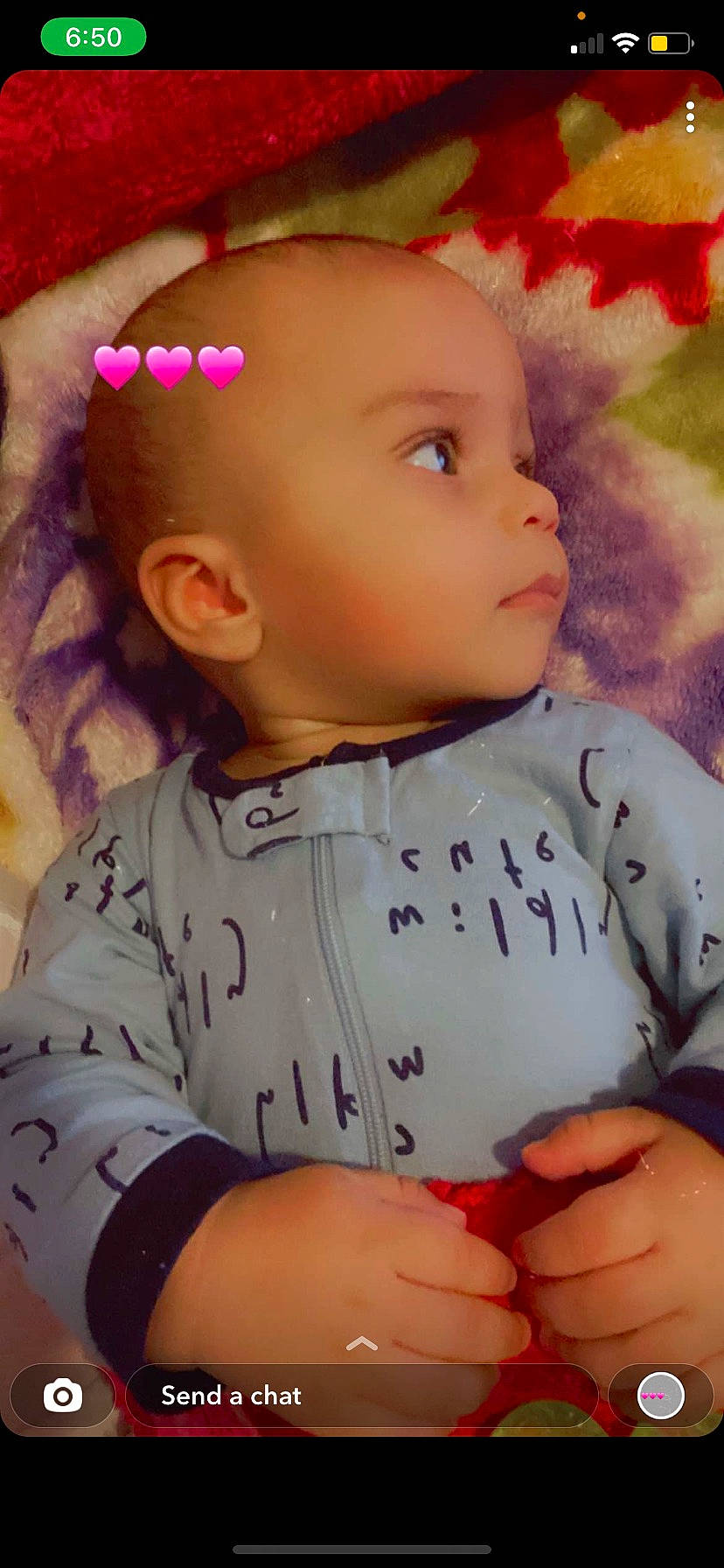 Noah joined the competition — help win amazing prizes! baby_toddler_clothing, cheek, chin, clothing, eye, eyelash, face, finger, forehead, iris, lip, neck, nose, outerwear, person, pink, product, skin, sleeve, textile