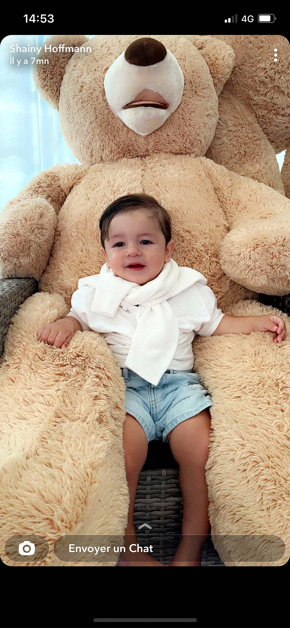 Mylann a rejoint le concours — aidez-le/la à gagner de superbes lots ! baby, chin, comfort, eye, face, fun, happy, head, human_body, mammal, nose, organ, people, people_in_nature, person, photograph, skin, textile, toddler, vertebrate