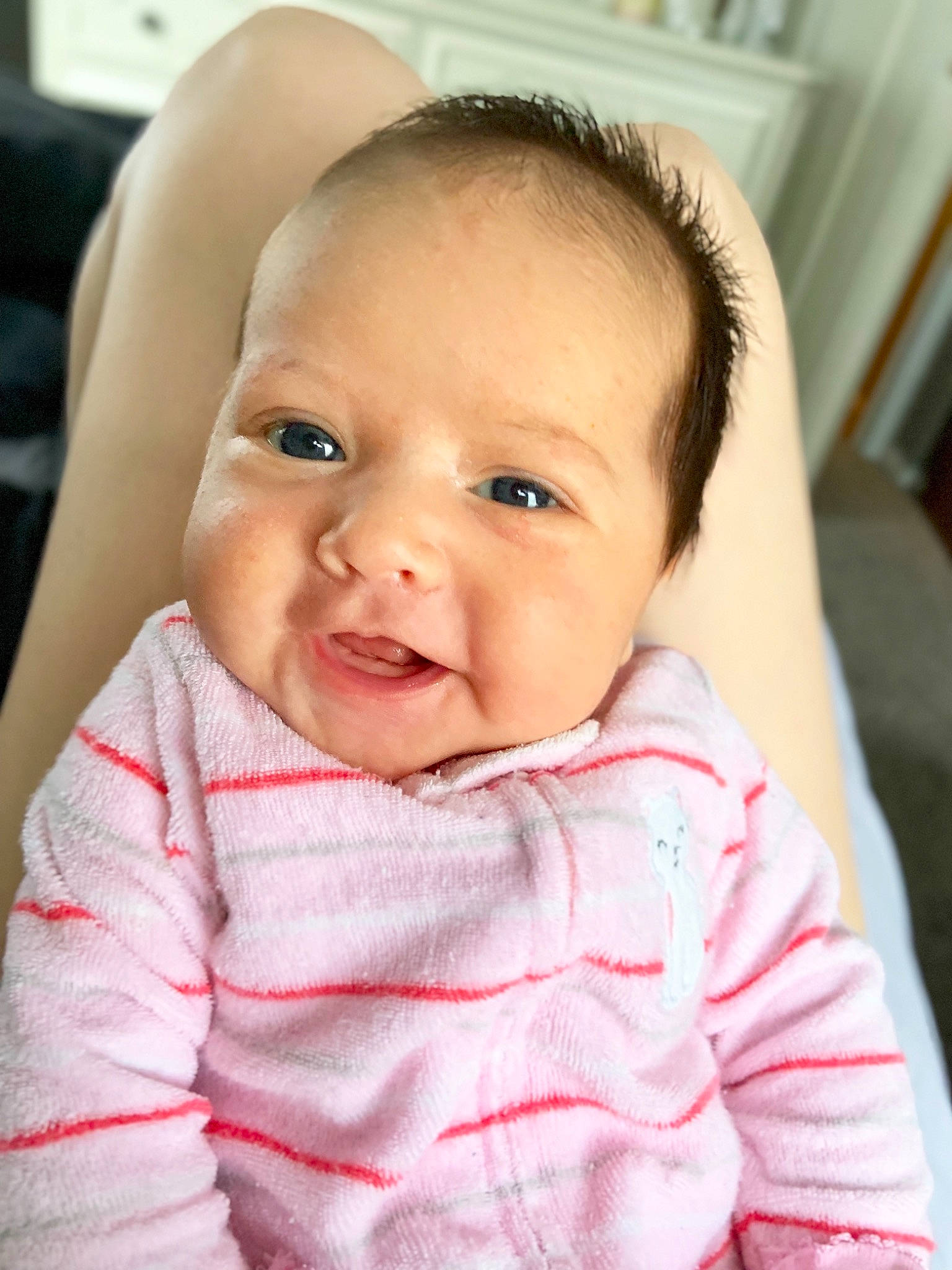 Daleyza joined the competition — help win amazing prizes! baby, baby_making_funny_faces, beauty, cheek, child, chin, eye, eyebrow, face, facial_expression, forehead, head, iris, lip, mouth, nose, person, pink, skin, smile