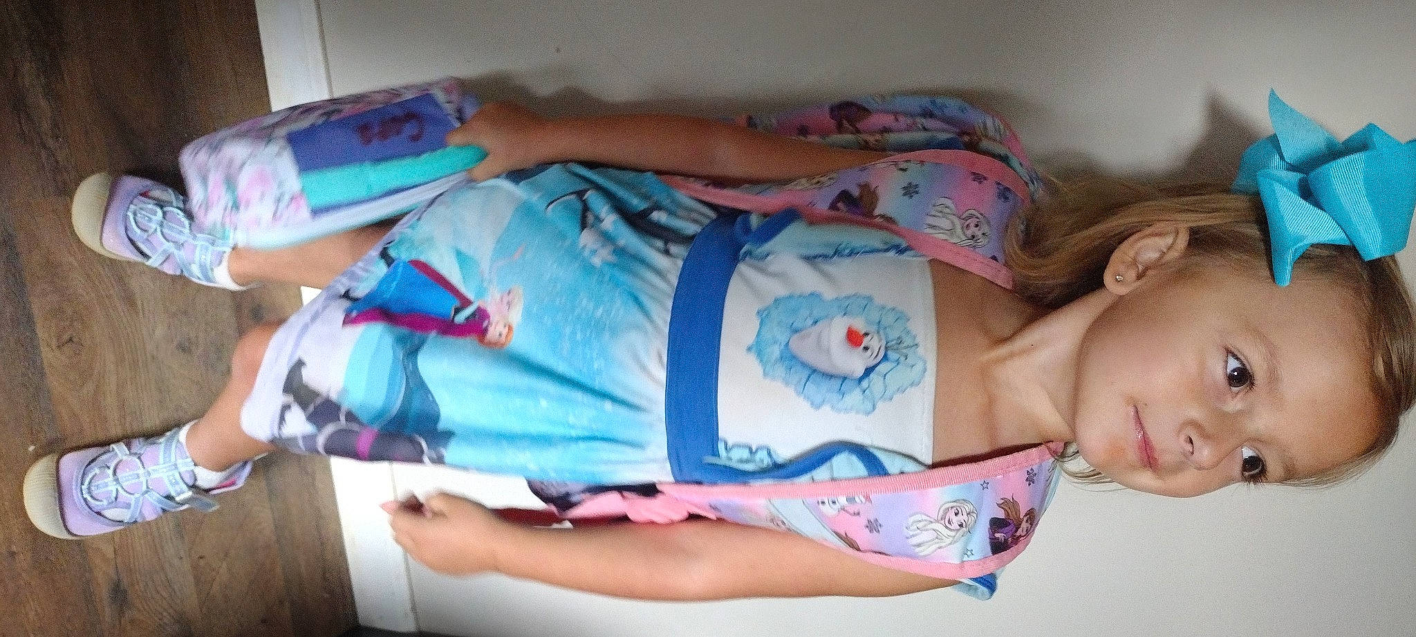 Coraline is registered to the contest to win money with this photo: abdomen, baby, chest, child, comfort, elbow, electric_blue, finger, flesh, human_leg, joint, linens, mouth, nail, person, room, stomach, textile, thigh, trunk