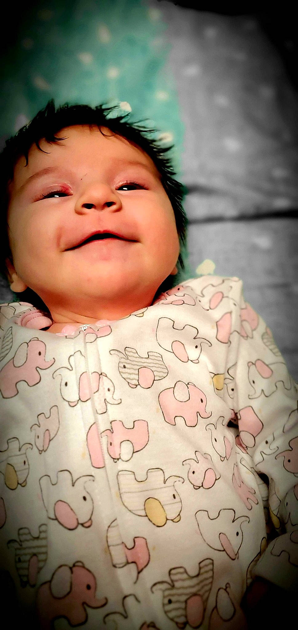 Autumn is registered to the contest to win money with this photo: baby, beauty, cheek, child, chin, daughter, face, facial_expression, forehead, happy, head, human, laugh, lip, mouth, nose, person, pink, skin, smile