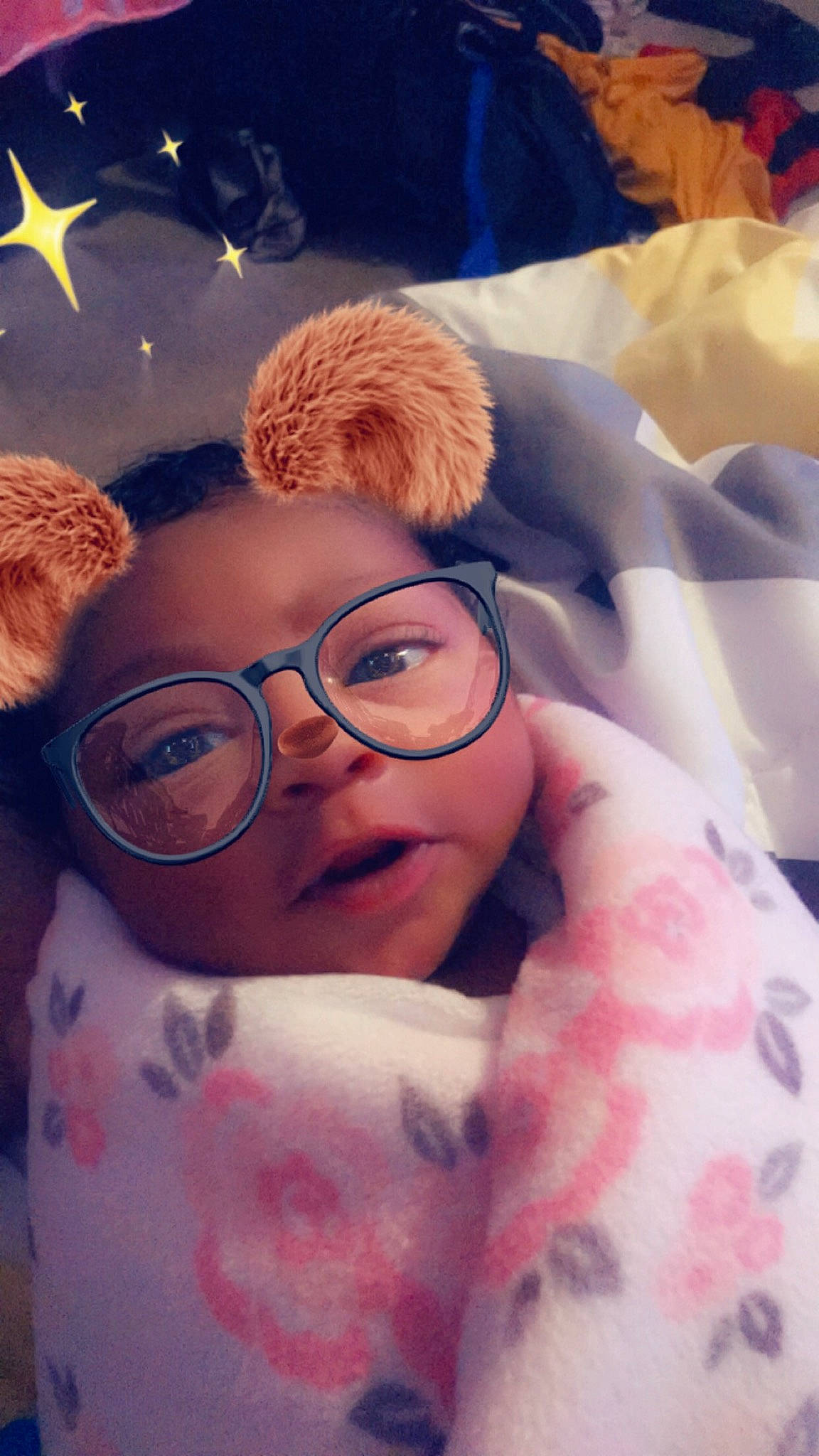 Cambria joined the competition — help win amazing prizes! cheek, child, cool, eyewear, forehead, glasses, head, nose, person, photography, pink, selfie, textile, vision_care