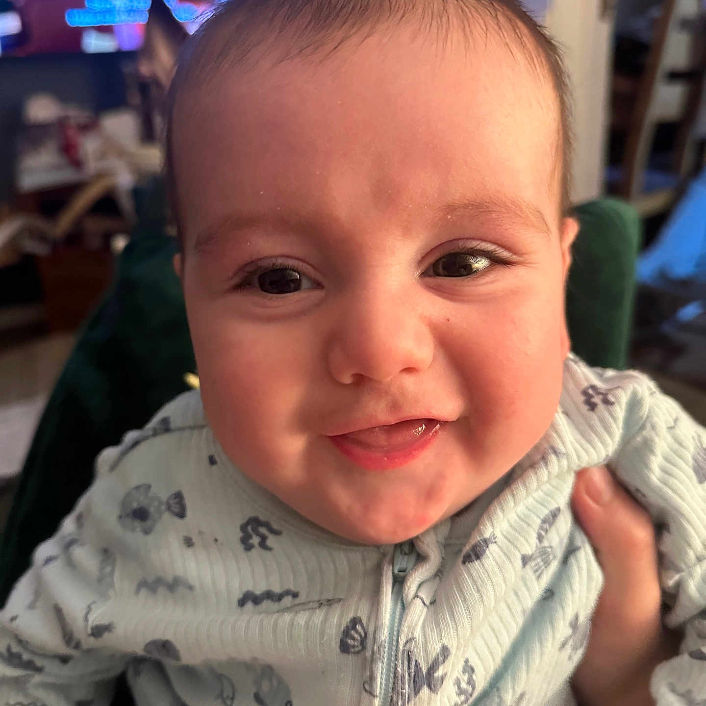 Rafael joined the competition — help win amazing prizes! adult, baby, bodypart, clothing, coat, face, finger, hand, happy, head, jacket, knitwear, male, man, mouth, person, photography, portrait, smile, sweater