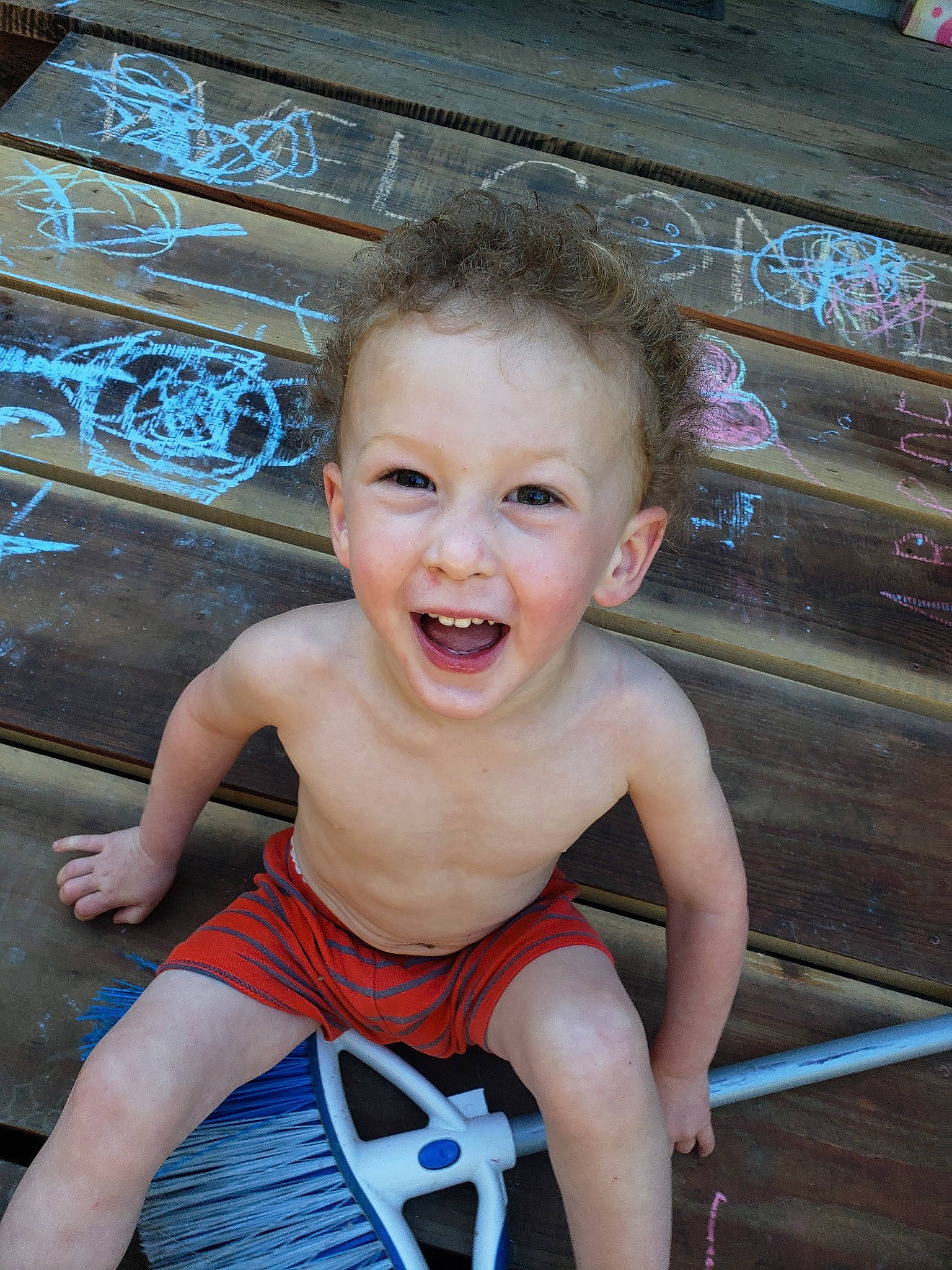 Arthur Gage Pittman joined the competition — help win amazing prizes! baby, baby_toddler_clothing, chair, cheek, chest, child, electric_blue, eye, flash_photography, fun, happy, laugh, leisure, person, recreation, sitting, skin, smile, toddler, vacation