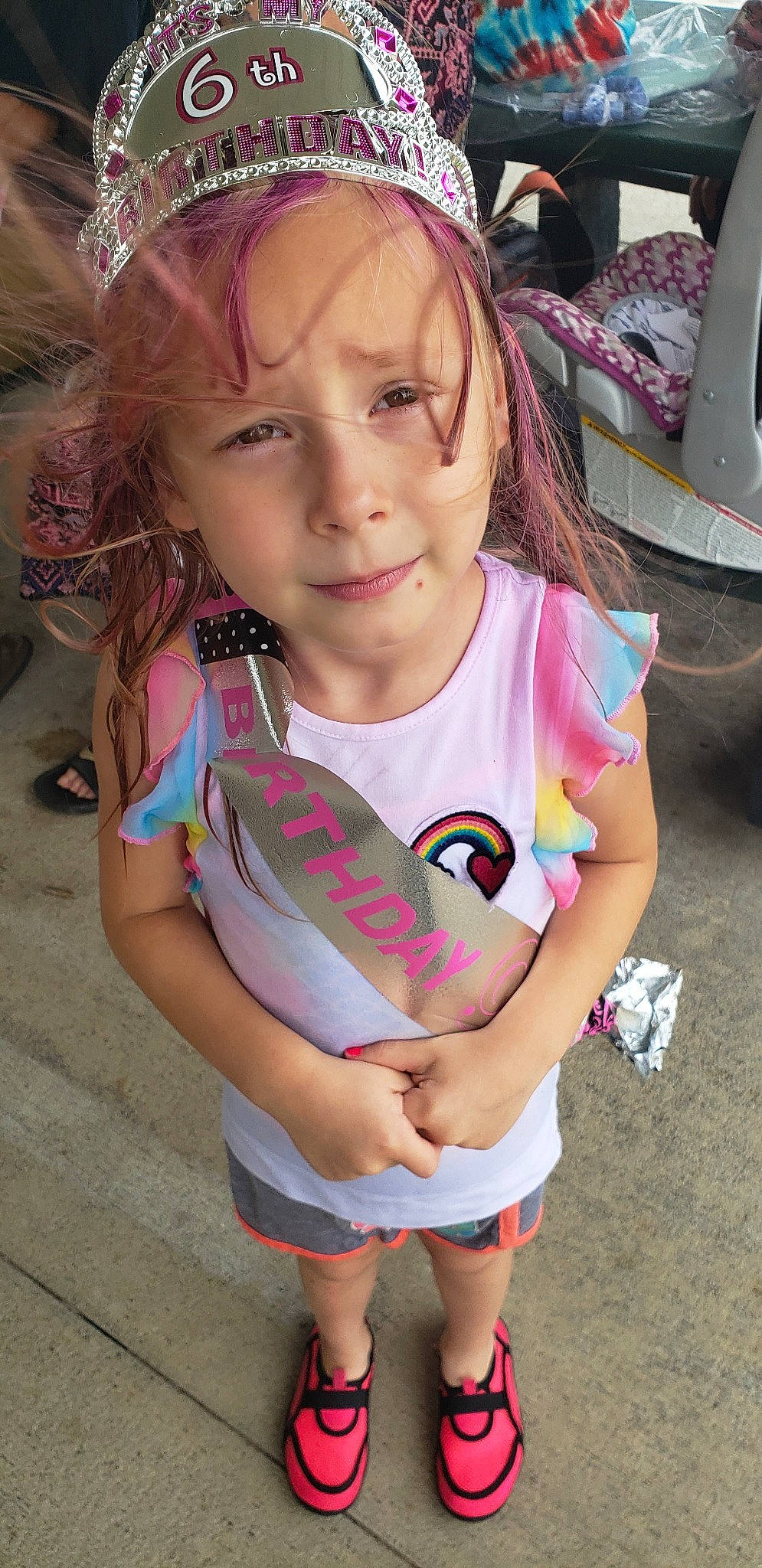 Adalyn is registered to the contest to win money with this photo: cheek, child, child_model, ear, person, pink, skin, smile, toddler