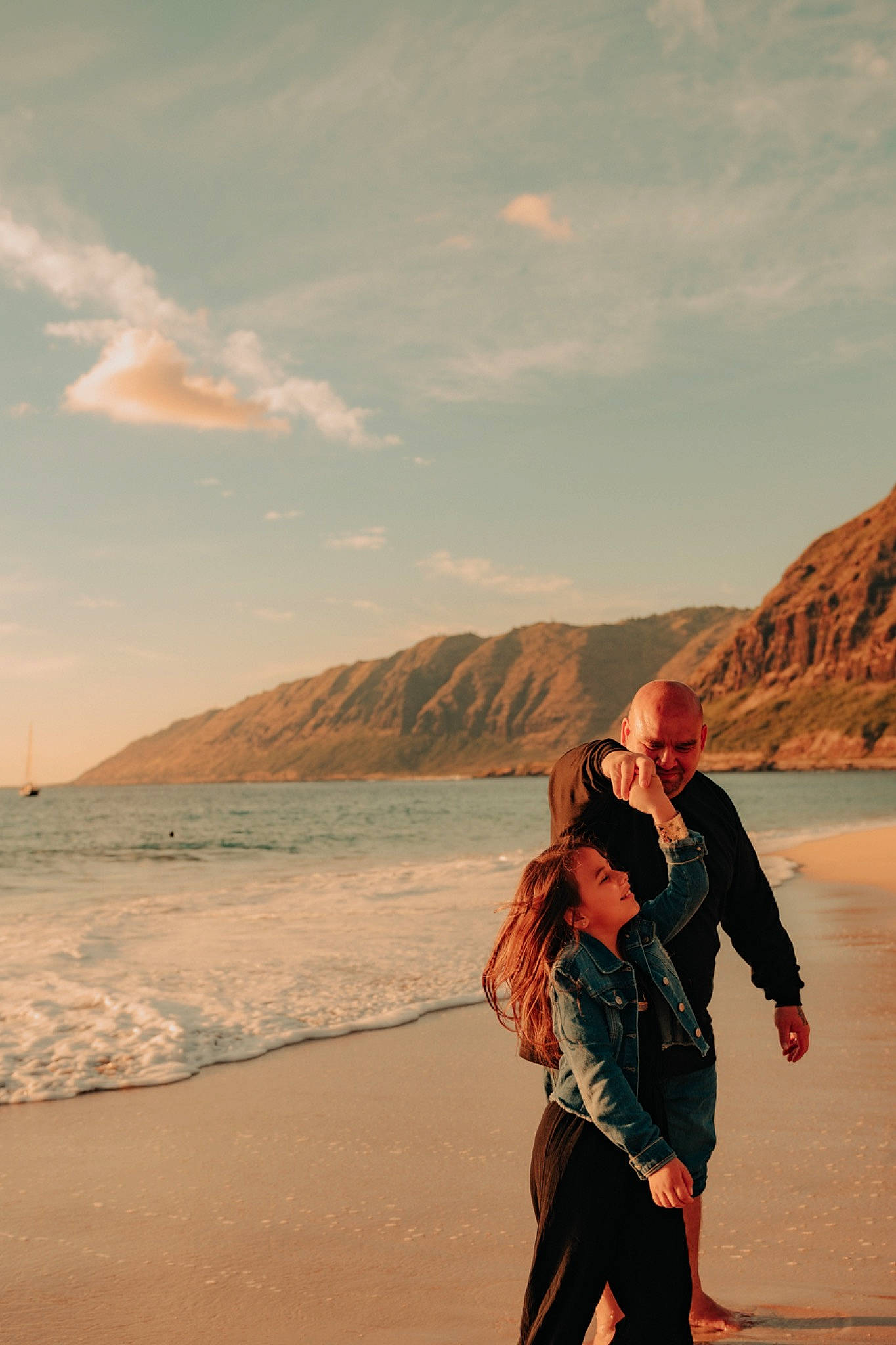 Princess joined the competition — help win amazing prizes! azure, beach, body_of_water, cloud, coastal_and_oceanic_landforms, flash_photography, gesture, happy, horizon, joy, landscape, leisure, mountain, people_in_nature, people_on_beach, person, sky, summer, sunlight, travel