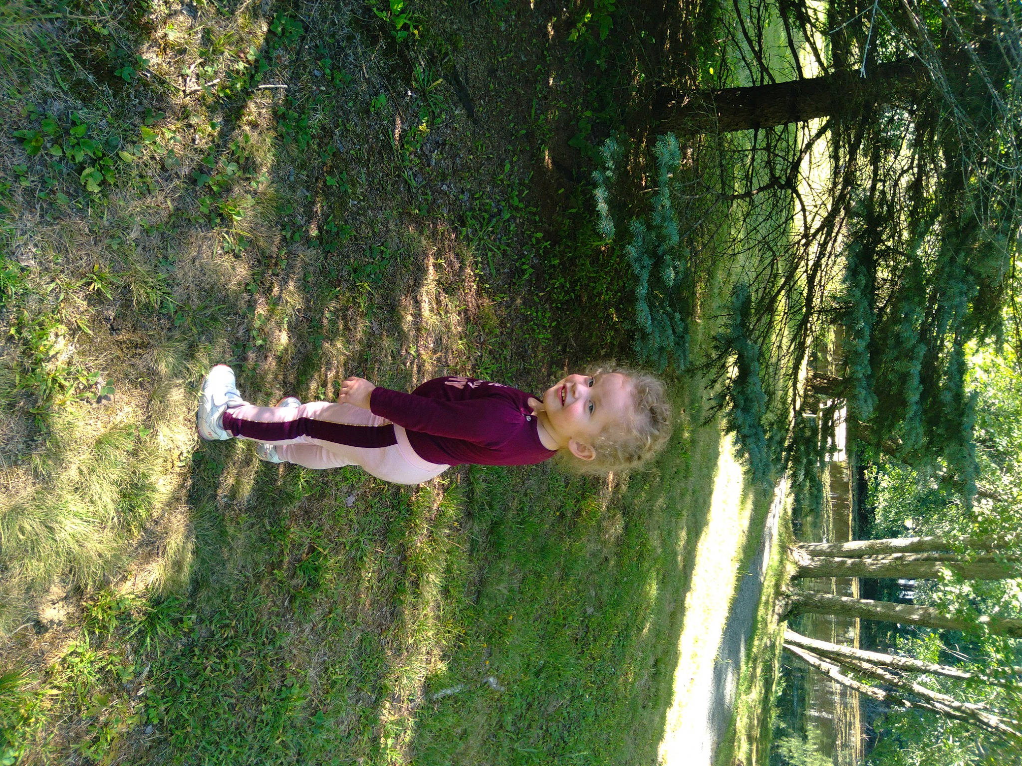 Skyla joined the competition — help win amazing prizes! elbow, forest, fun, grass, grass_family, happy, joy, jungle, landscape, leisure, natural_landscape, people_in_nature, person, plant, recreation, shrub, tree, trunk, wood, woodland