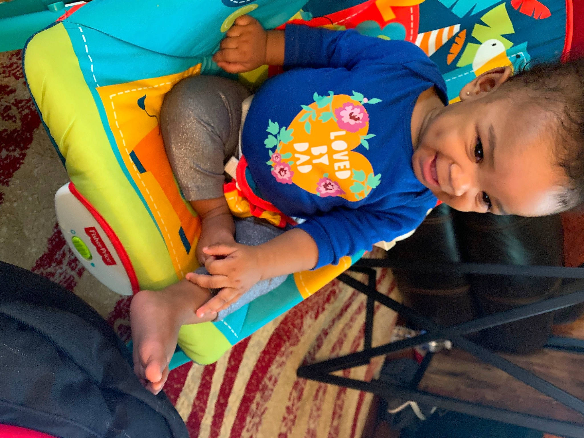 Sienna is registered to the contest to win money with this photo: baby, baby_products, baby_toys, child, fun, person, play, product, toddler